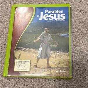 Abeka Parables of Jesus Flash-a-Card